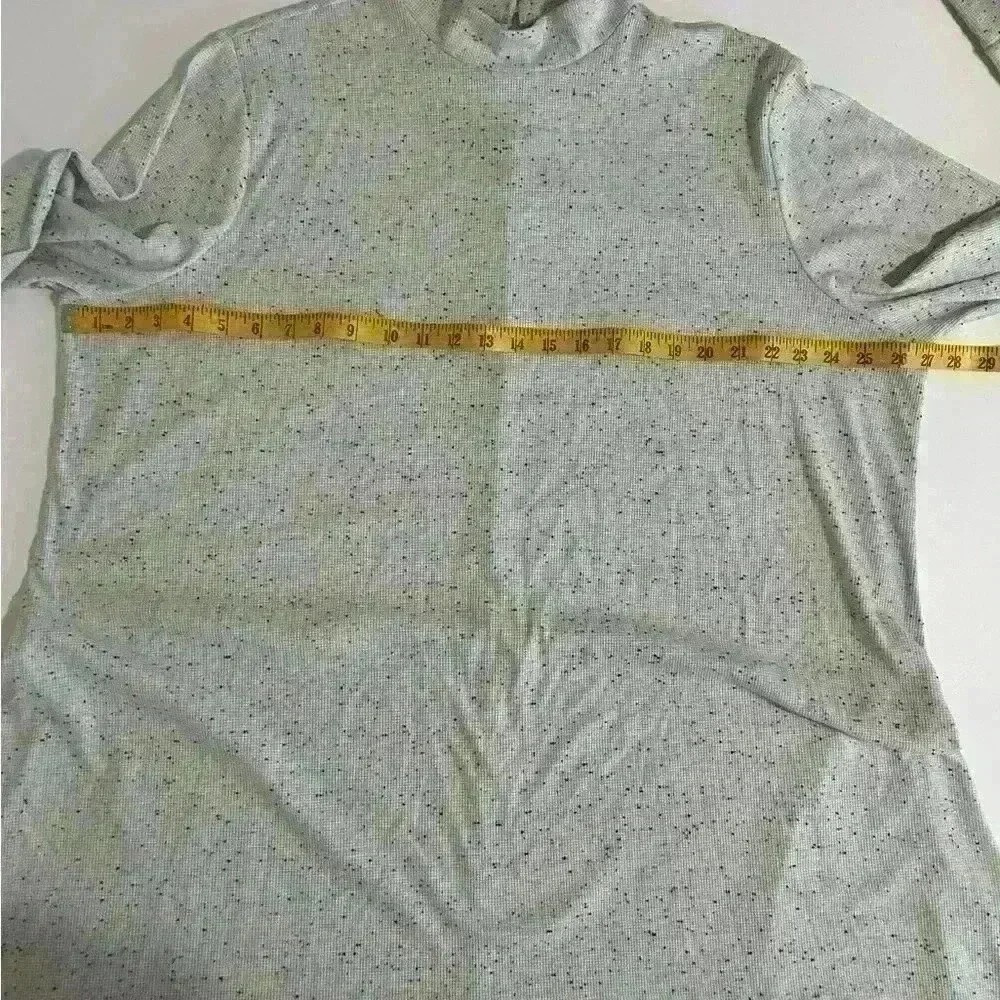 Lane Bryant long sleeved black/white sparkly top - Picture 3 of 9